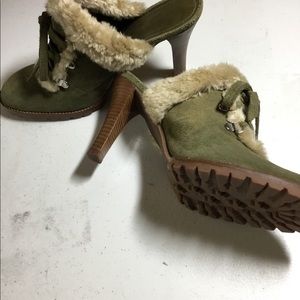 Gianni Bini furry mules